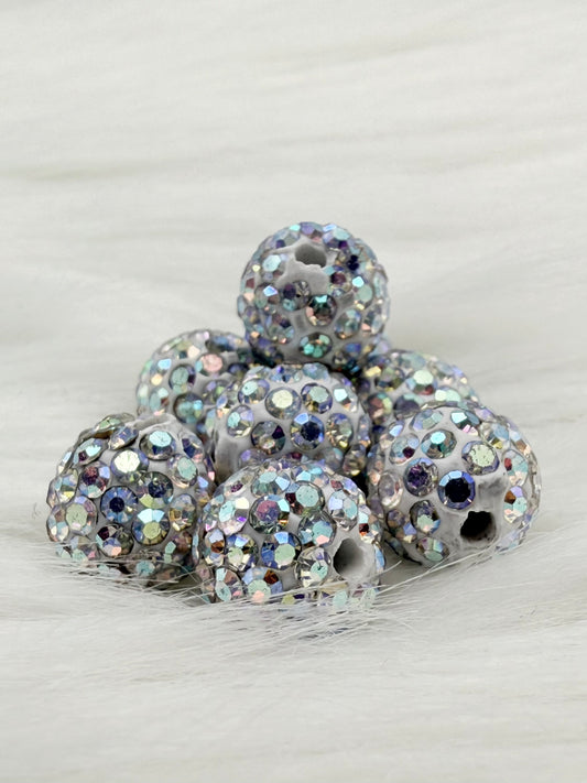 Rhinestone ball beads
